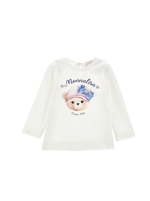 T-shirt, bambina, logata. MONNALISA | 39D612 40070001